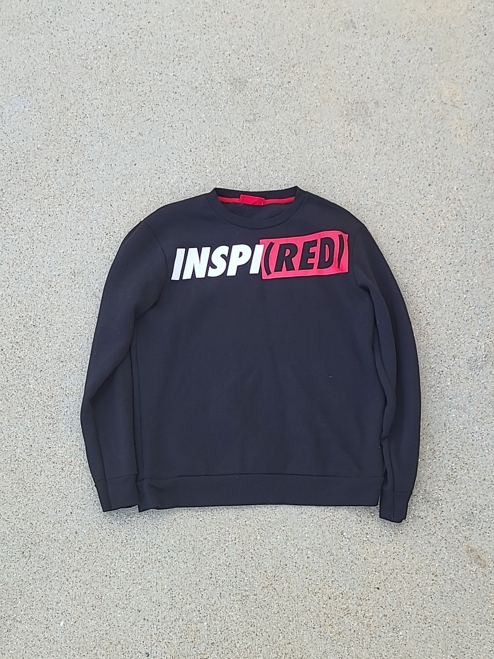 Y2K Vintage Primark Inspired Crewneck Sweatshirt with white text